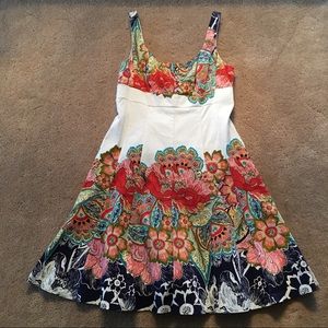 Multicolored floral sundress